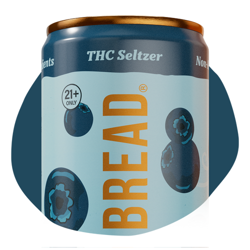 Blueberry Breeze THC Seltzer - 6/4/12 case