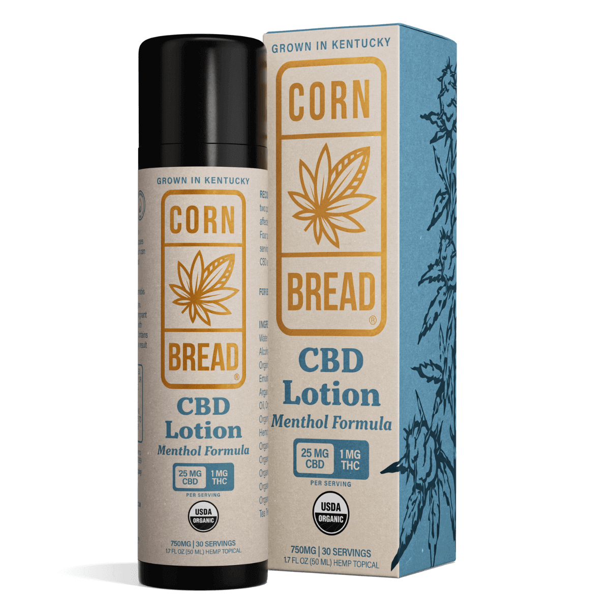 CBD Lotion with Menthol Formula