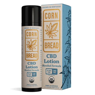 CBD Lotion with Menthol Formula