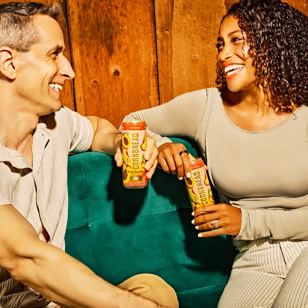 Peach Iced Tea THC Seltzer