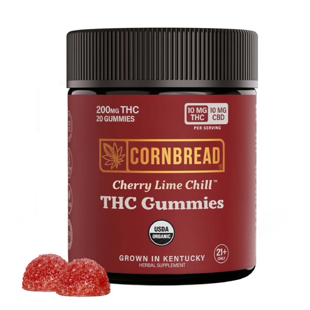 Cherry Lime Chill THC Gummies, 10mg