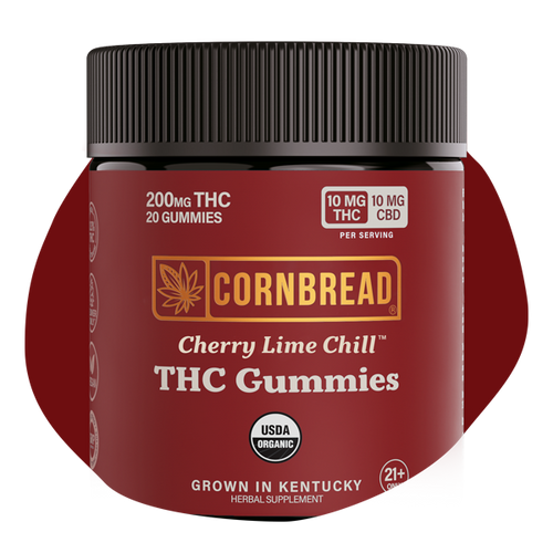 Cherry Lime Chill THC Gummies, 10mg