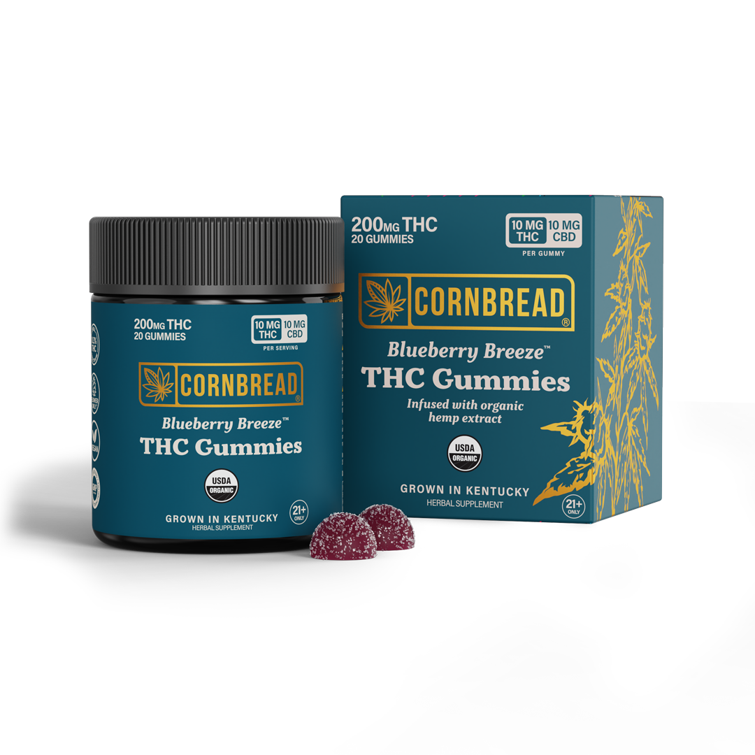 Blueberry Breeze THC Gummies