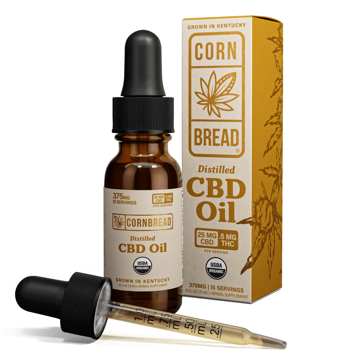 Distilled CBD Oil  375mg