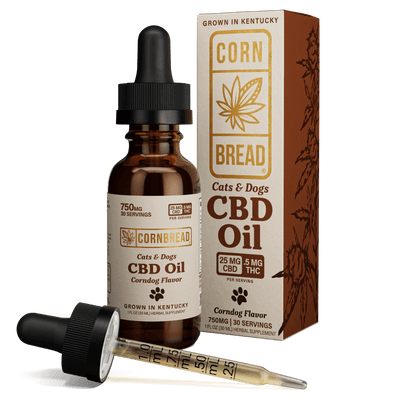 CBD Oil for Pets Cornbread Hemp