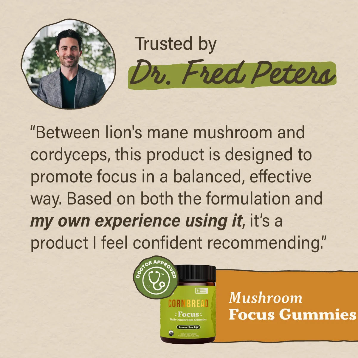 Mushroom Focus Gummies