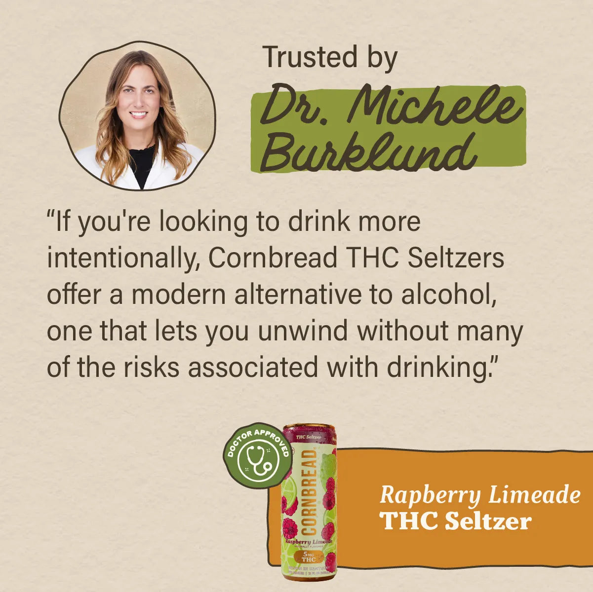 Raspberry Limeade THC Seltzer
