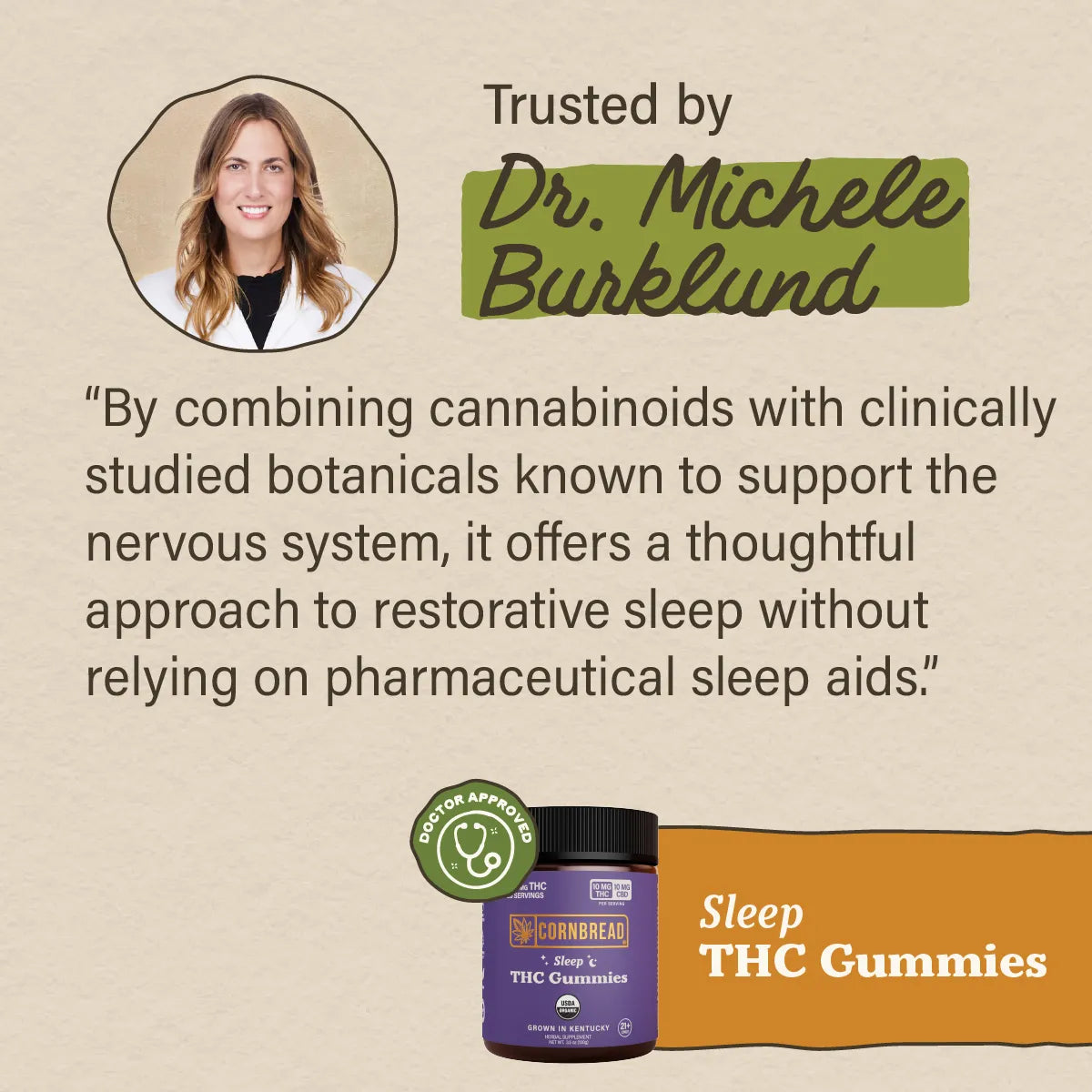 THC Sleep Gummies, 10mg