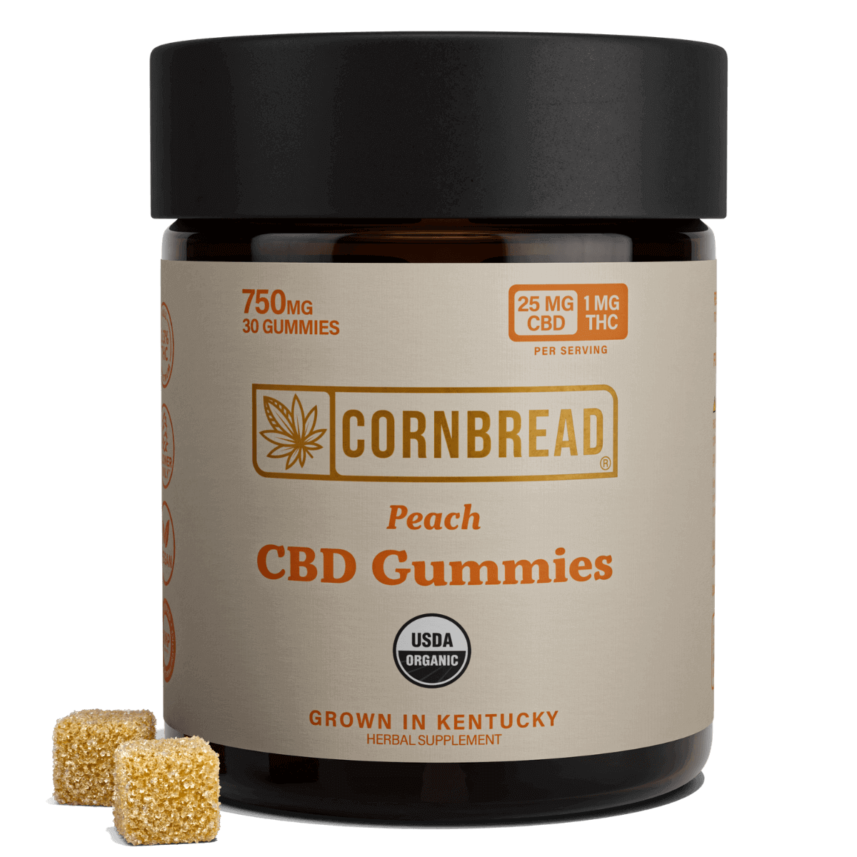 peach cbd gummies 25mg