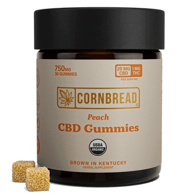 Peach CBD Gummies 750mg