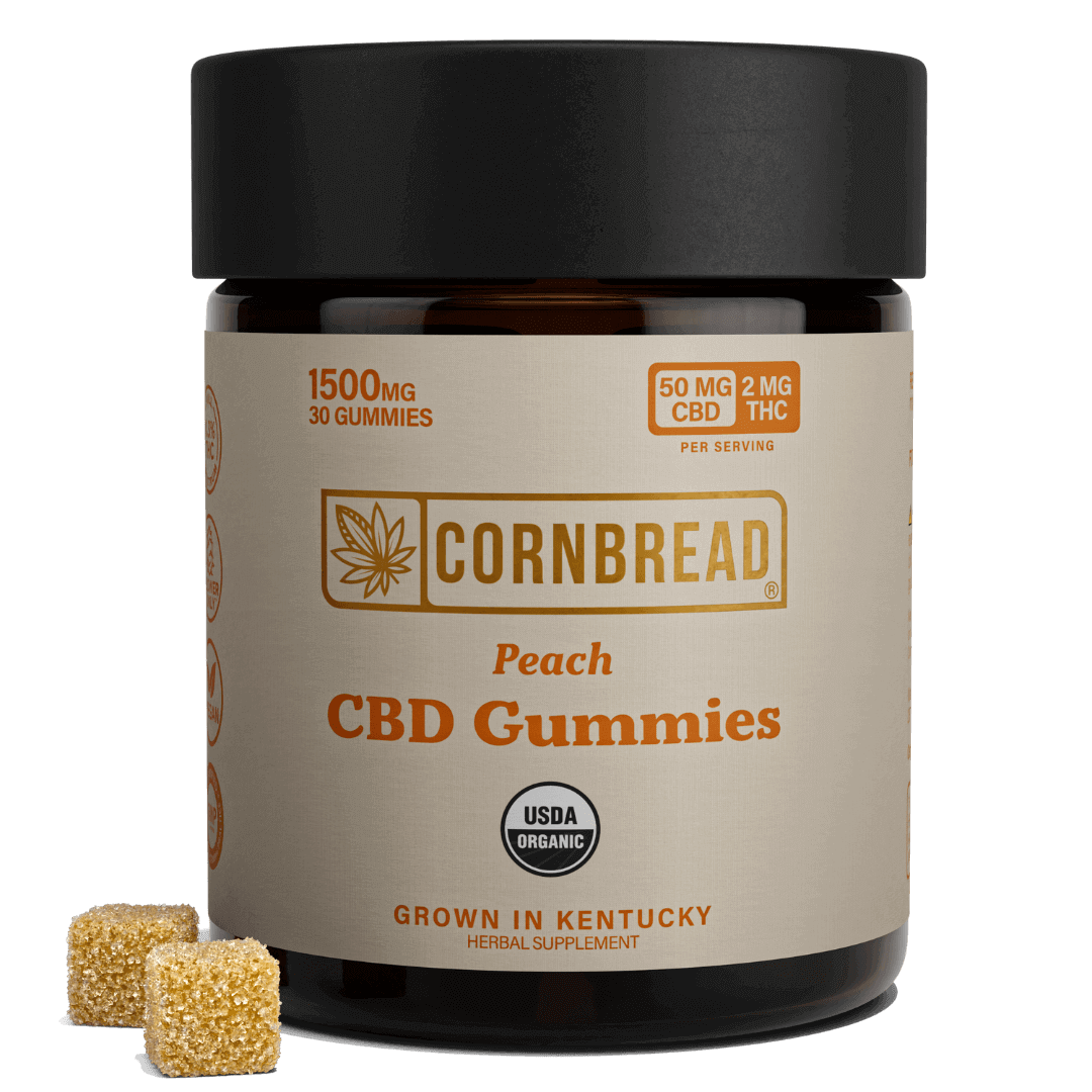 Peach CBD Gummies 1500mg