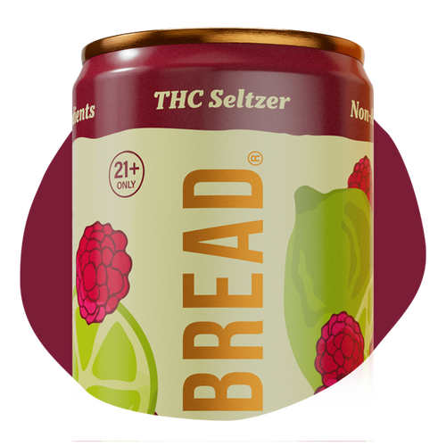 Raspberry Limeade THC Seltzer - 6/4/12 case