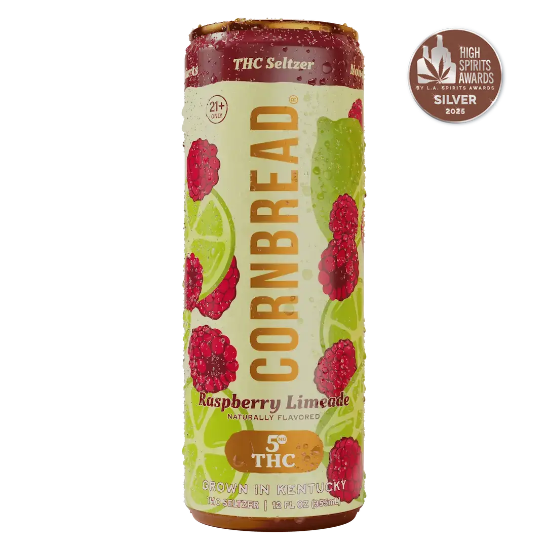 Raspberry Limeade THC Seltzer