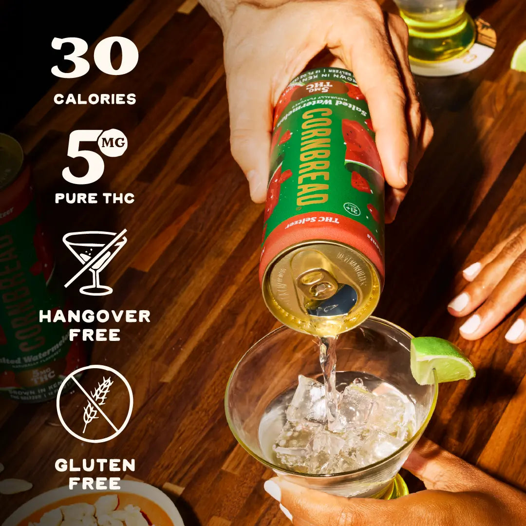 Salted Watermelon THC Seltzer