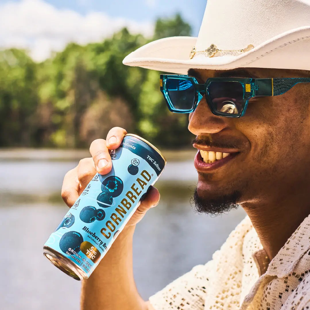 Blueberry Breeze THC Seltzer