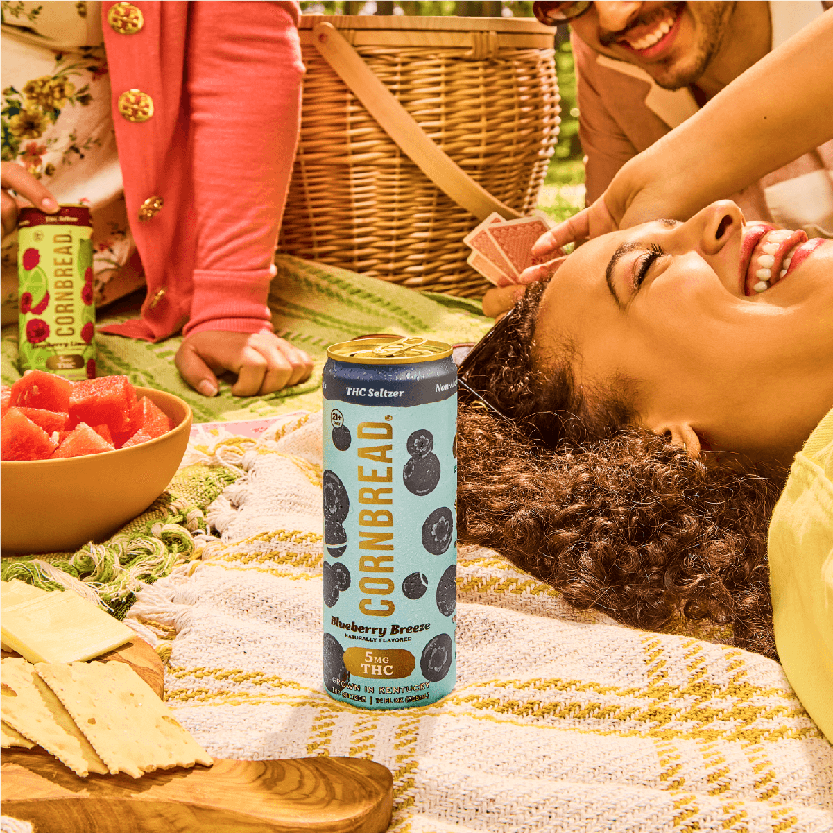 Blueberry Breeze THC Seltzer