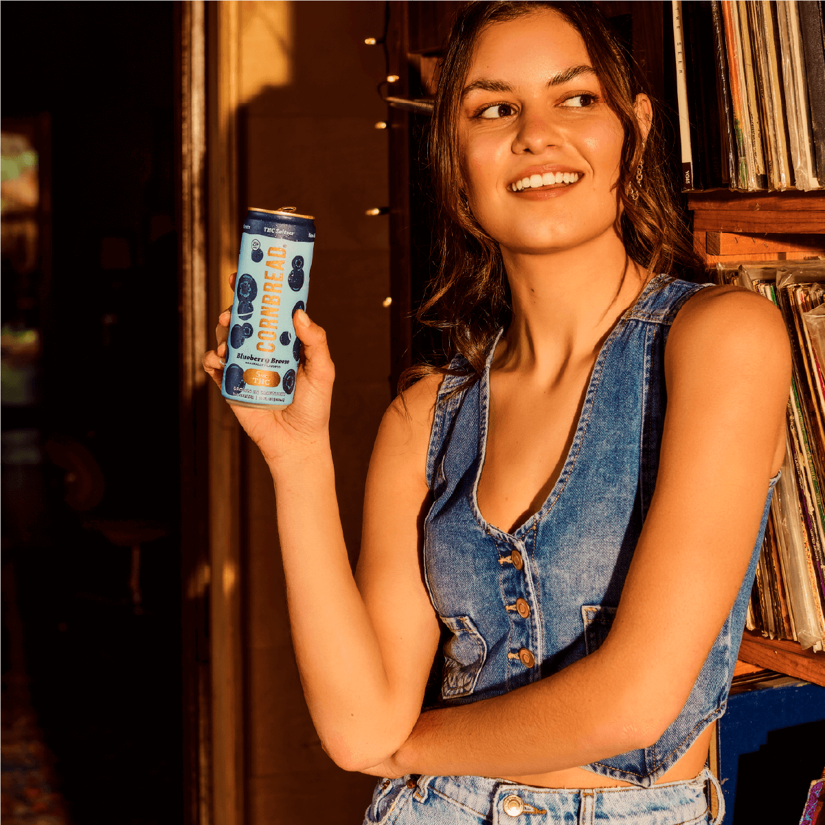 Blueberry Breeze THC Seltzer
