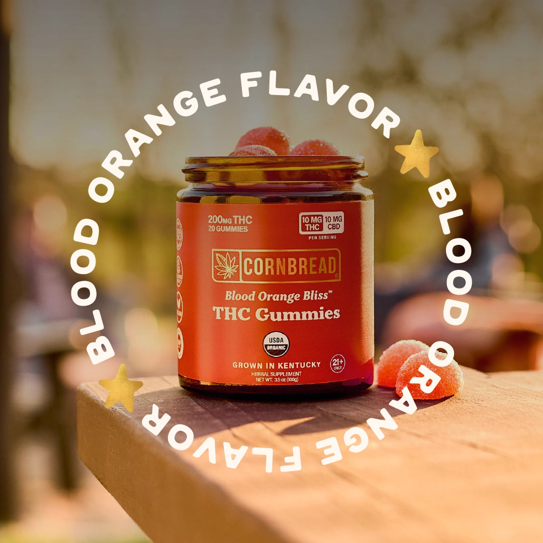 Blood Orange Bliss THC Gummies