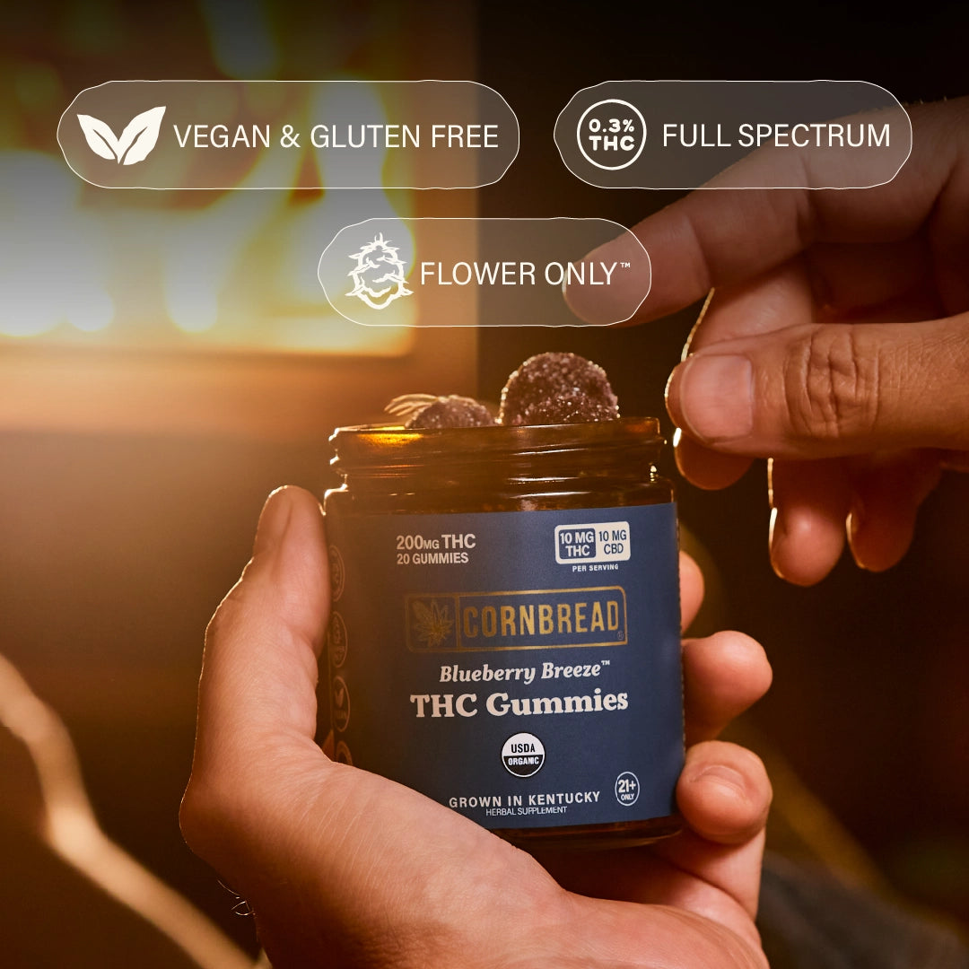 Blueberry Breeze THC Gummies