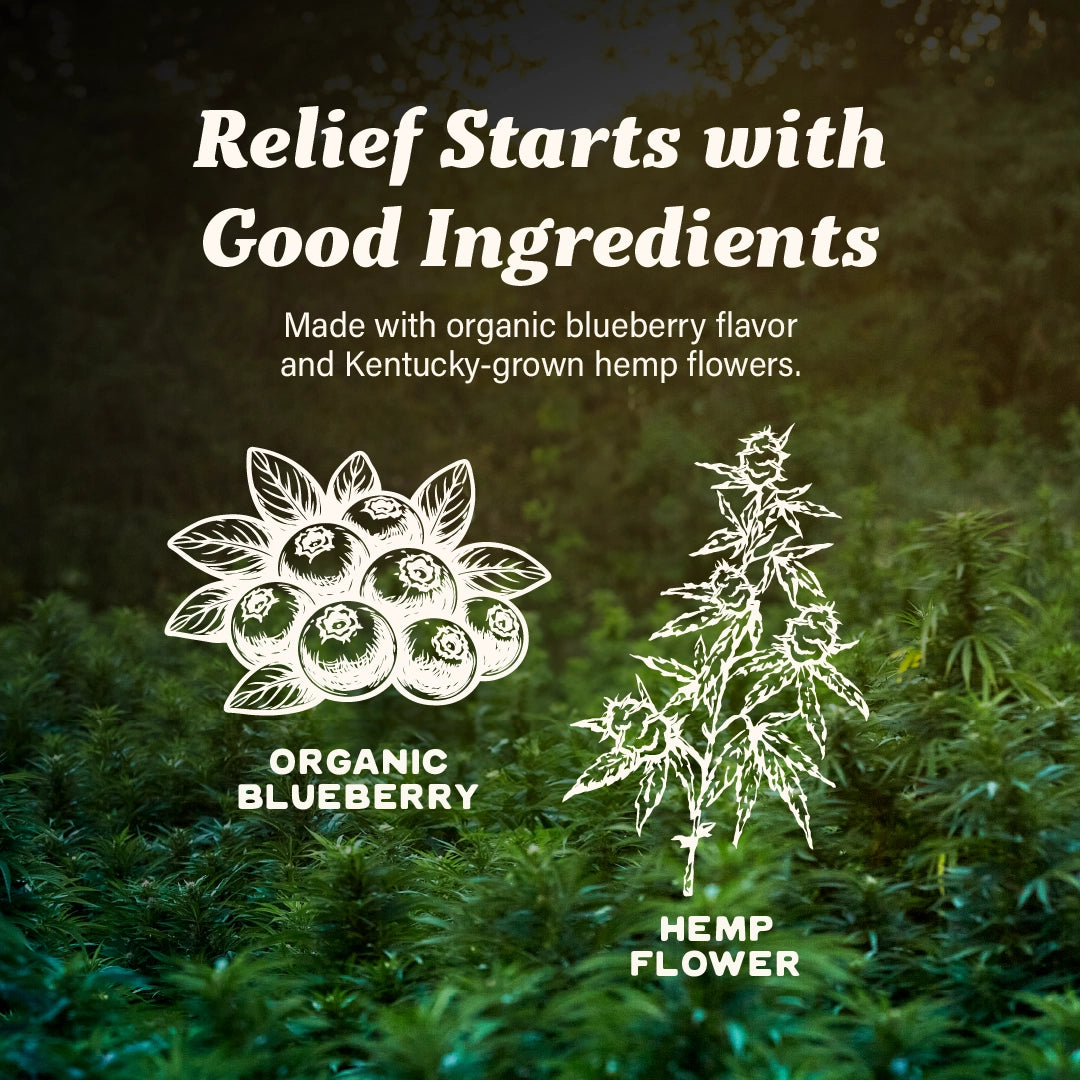 Blueberry Breeze THC Gummies
