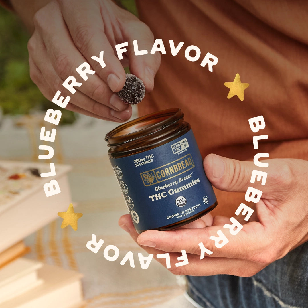 Blueberry Breeze THC Gummies