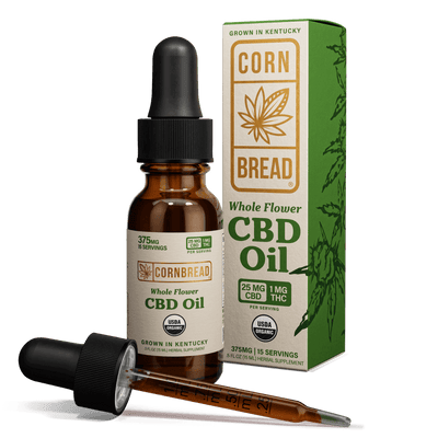 Whole Flower USDA Organic CBD Oil 375mg