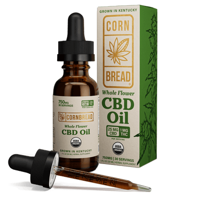 Whole Flower USDA Organic CBD Oil 750mg