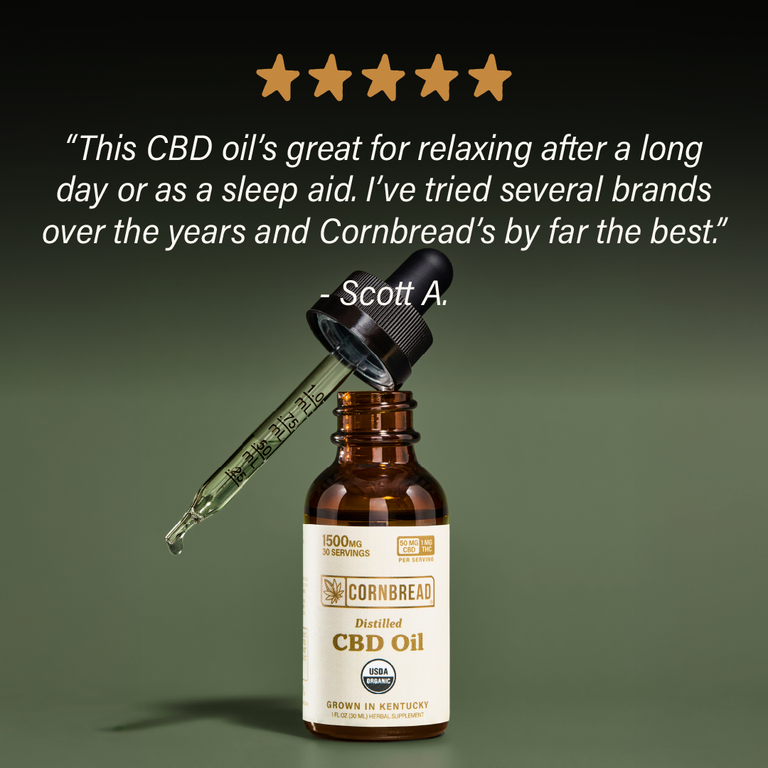 Distilled USDA Organic CBD Oil