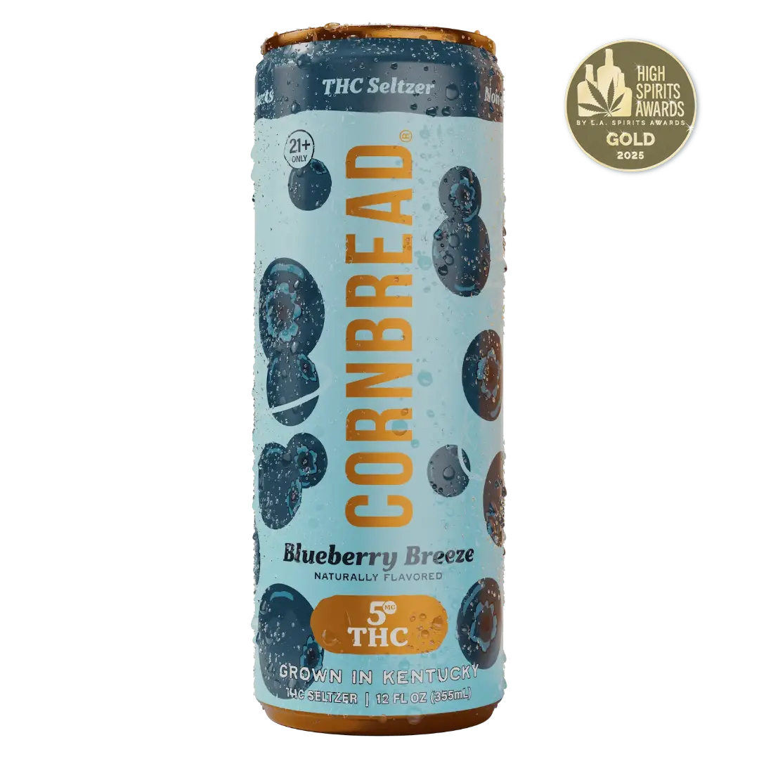 Blueberry Breeze THC Seltzer