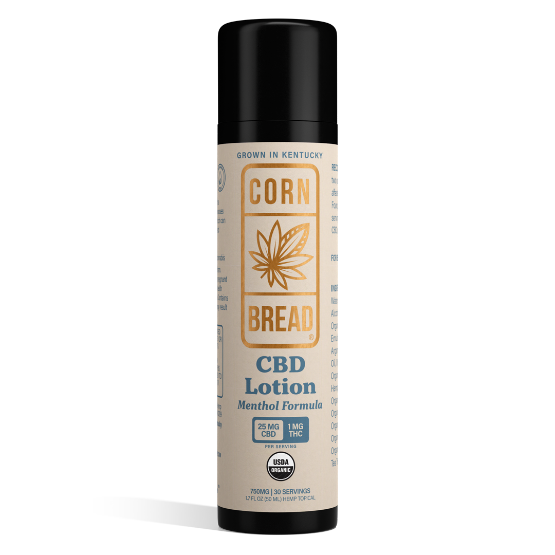 CBD Lotion with Menthol Formula