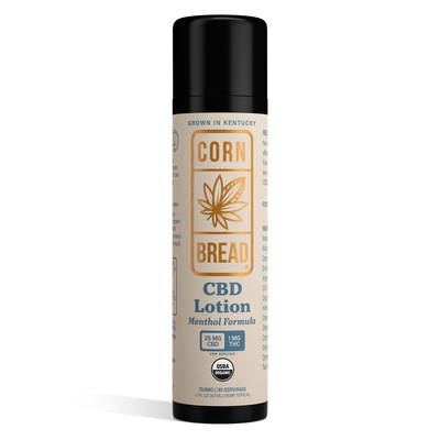 CBD Lotion with Menthol Formula