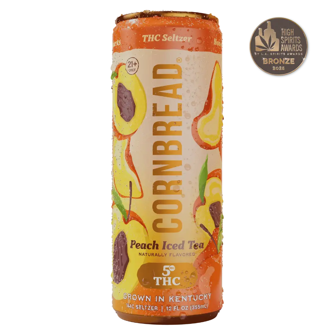 Peach Iced Tea THC Seltzer
